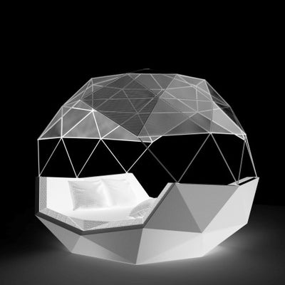 Daybed - Iglú avec Auvent LED
