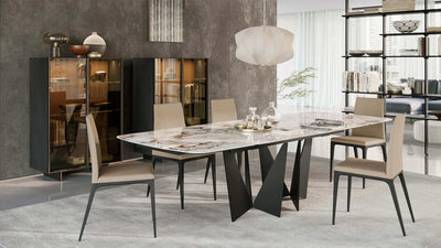 chaise cuir fabrication italien