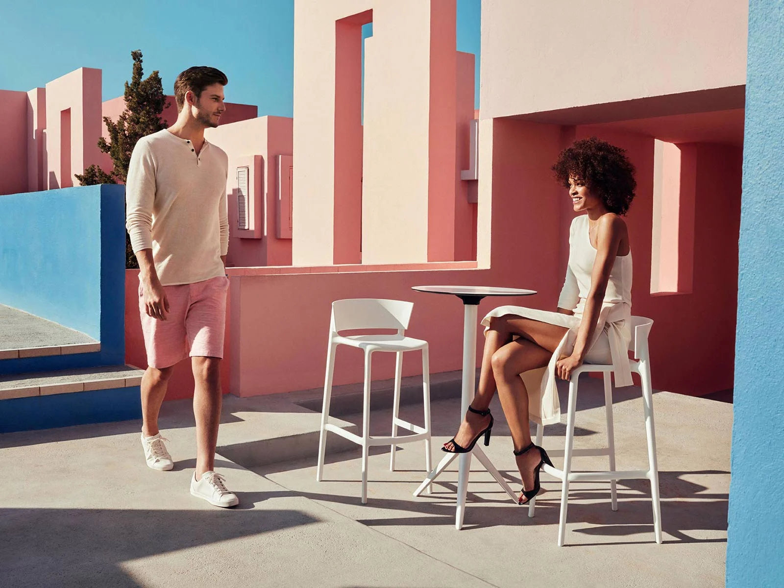 Table Haute - Mari-Sol Rond