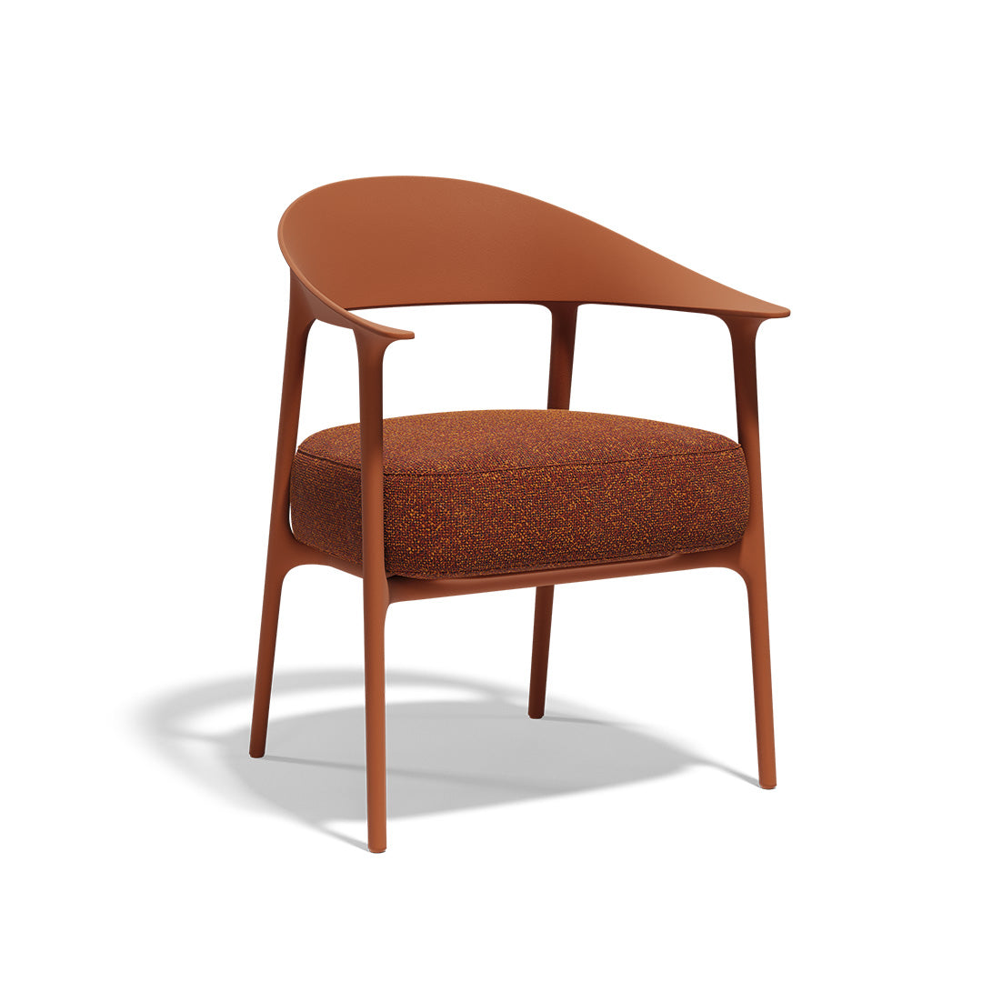 Armchair Collection Africa Vondom Couleur Clay Revêtement dossier Sans