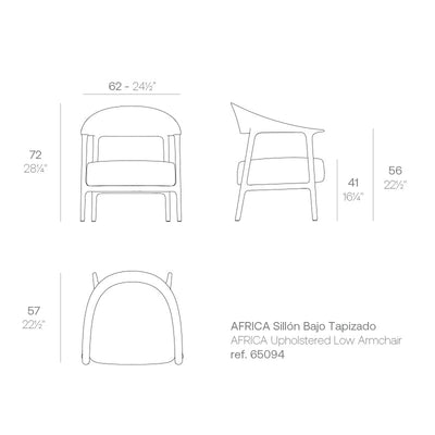 Armchair Collection Africa Vondom