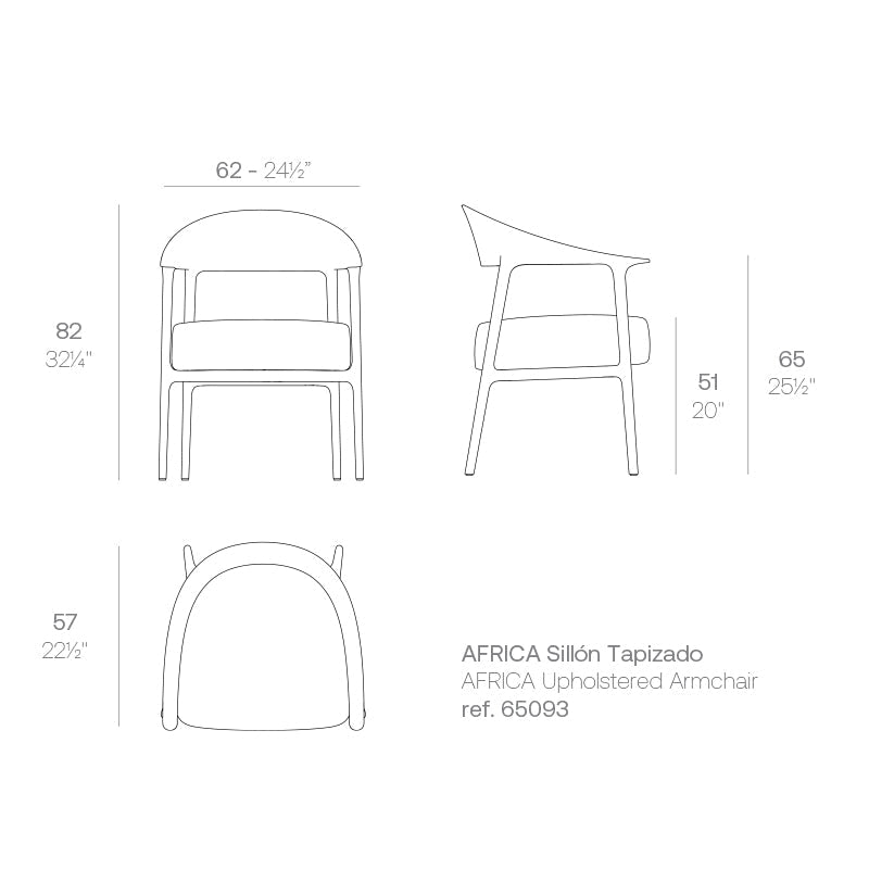 Armchair Collection Africa Vondom