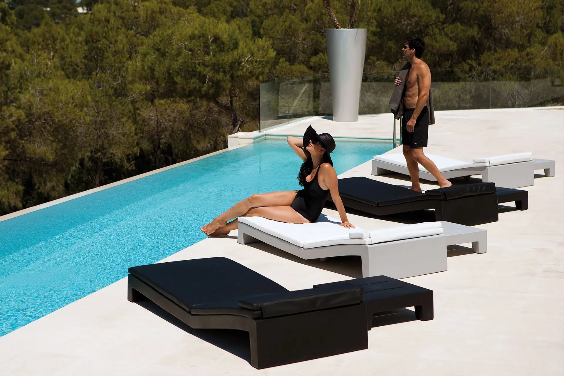 Bain de Soleil Collection JUT Incurvé Vondom - 11
