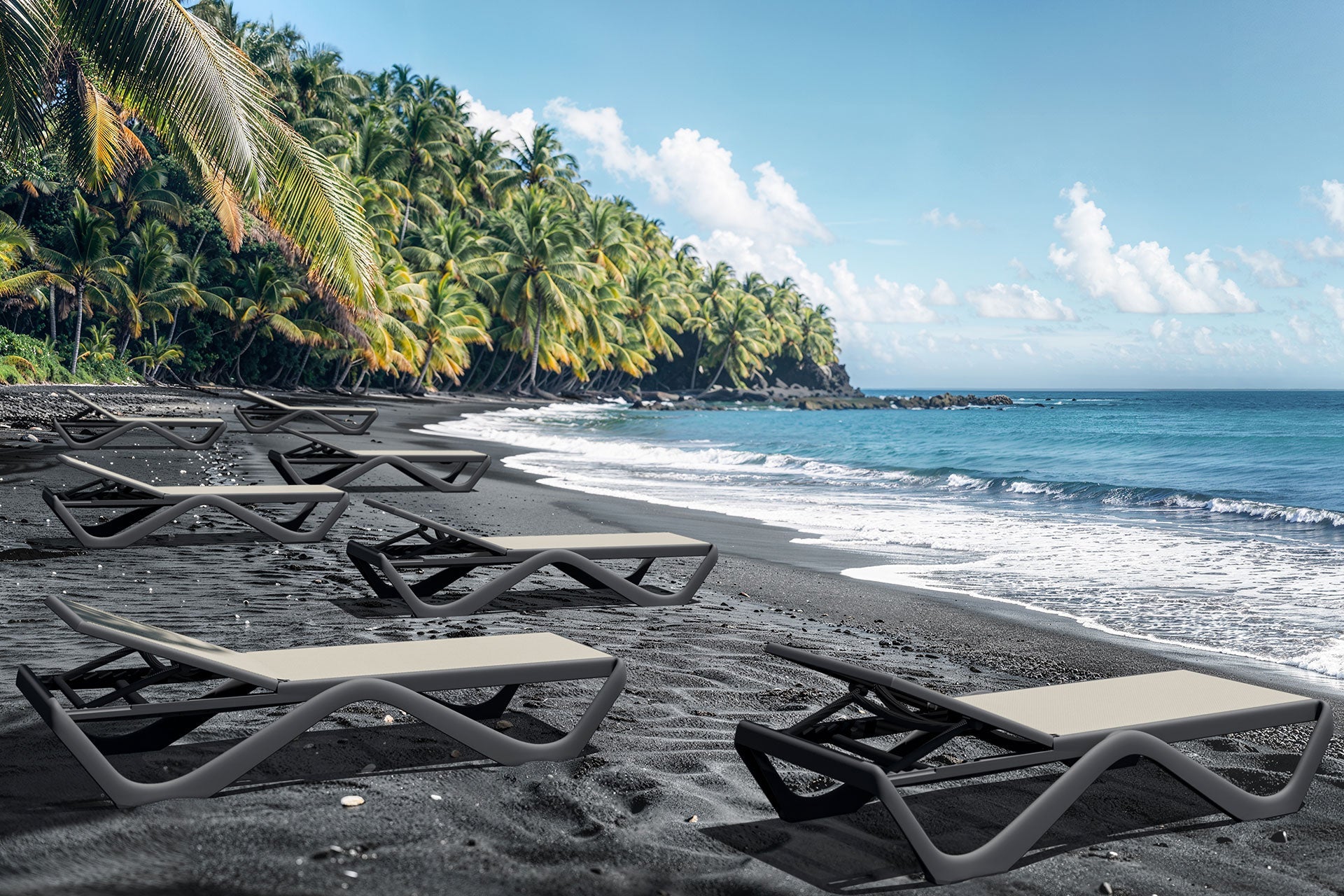 Bain de Soleil Collection Love Professionnel Blanc Vondom - 10