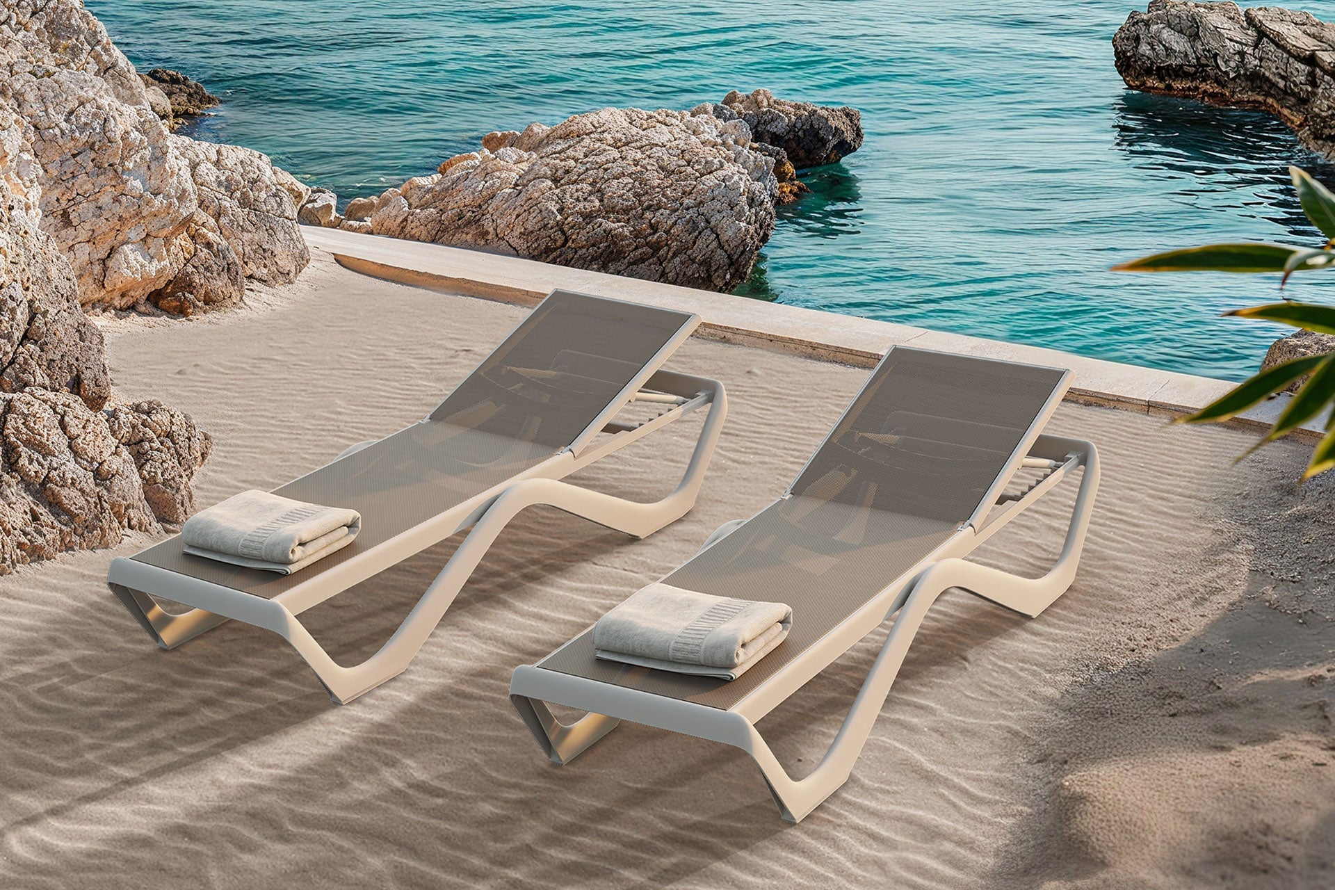 Bain de Soleil Collection Love Professionnel Blanc Vondom - 5