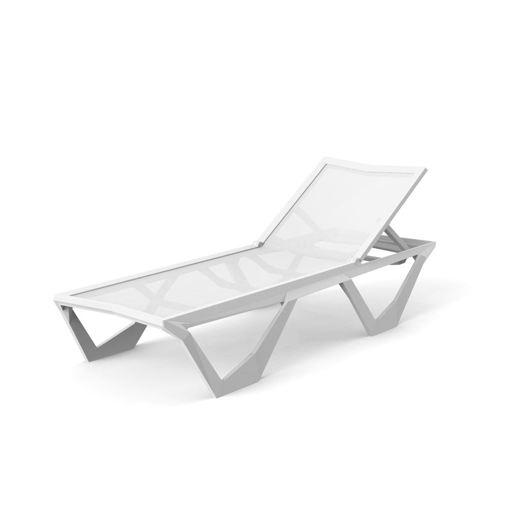 Bain de Soleil Collection Voxel Empilable Couleur Blanc Vondom - 2