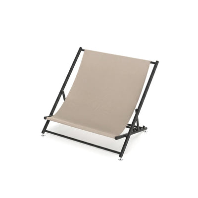 Double chilienne Hamptons Vondom, structure aluminium noir
