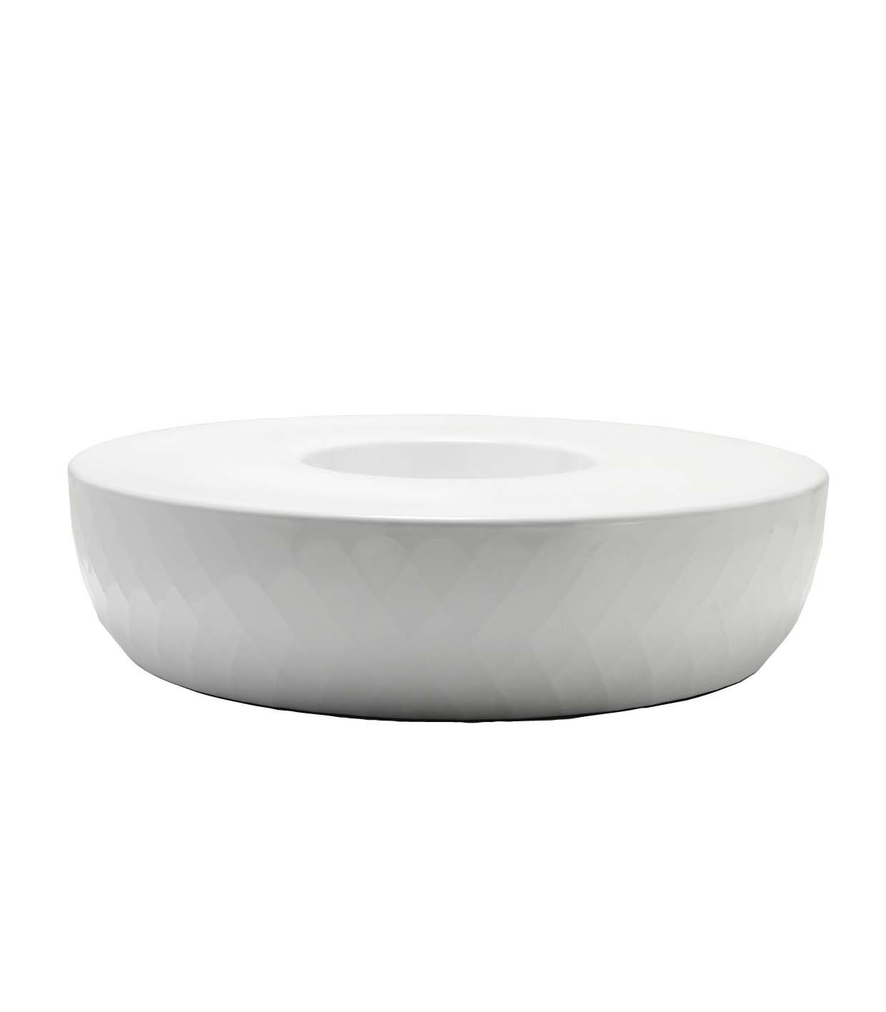 Banc Design Rond Collection Vases Finition structure Mate Couleur structure Blanc Vondom