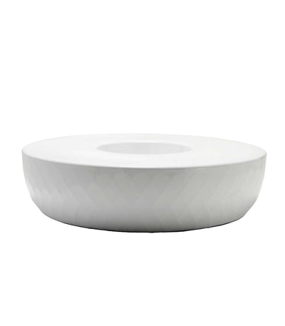 Banc Design Rond Collection Vases Finition structure Mate Couleur structure Blanc Vondom
