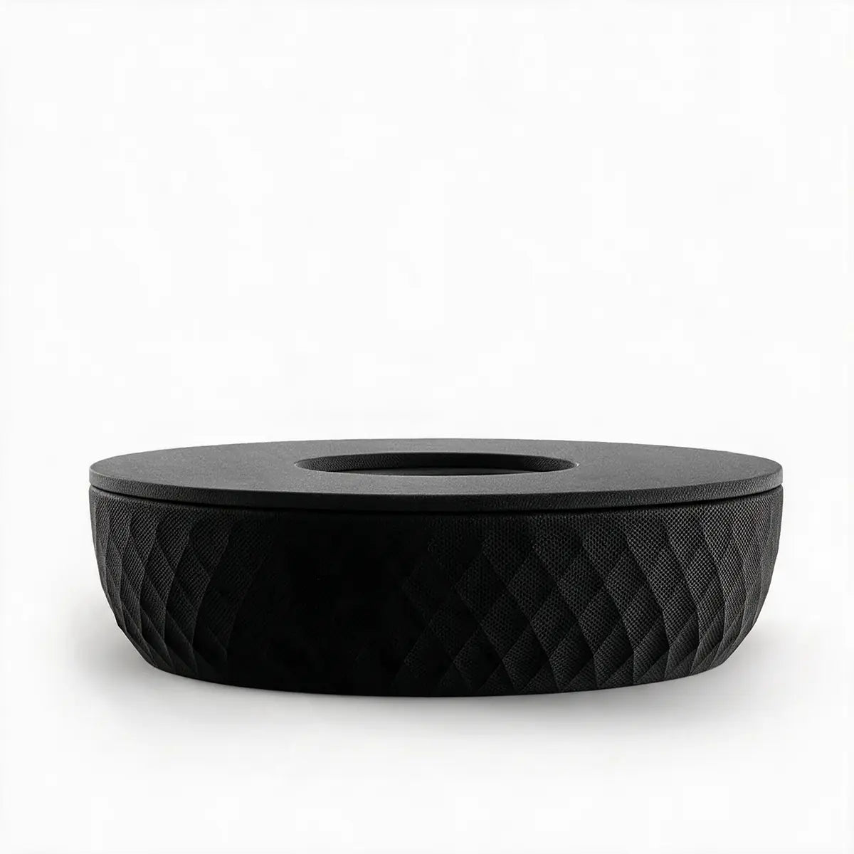 Banc Design Rond Collection Vases Finition structure Mate Couleur structure Noir Vondom