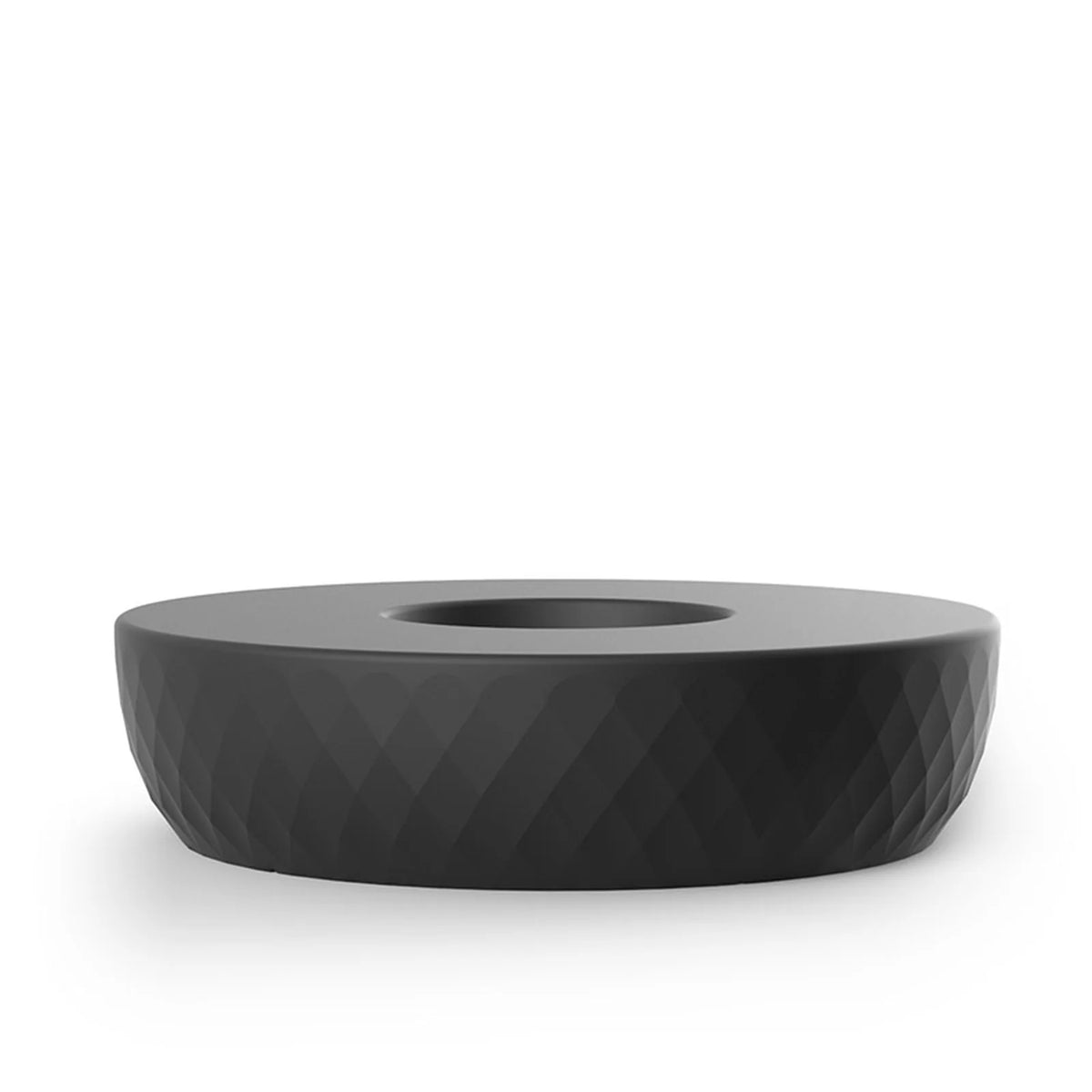 Banc Vases de Vondom sans coussin, coloris Noir
