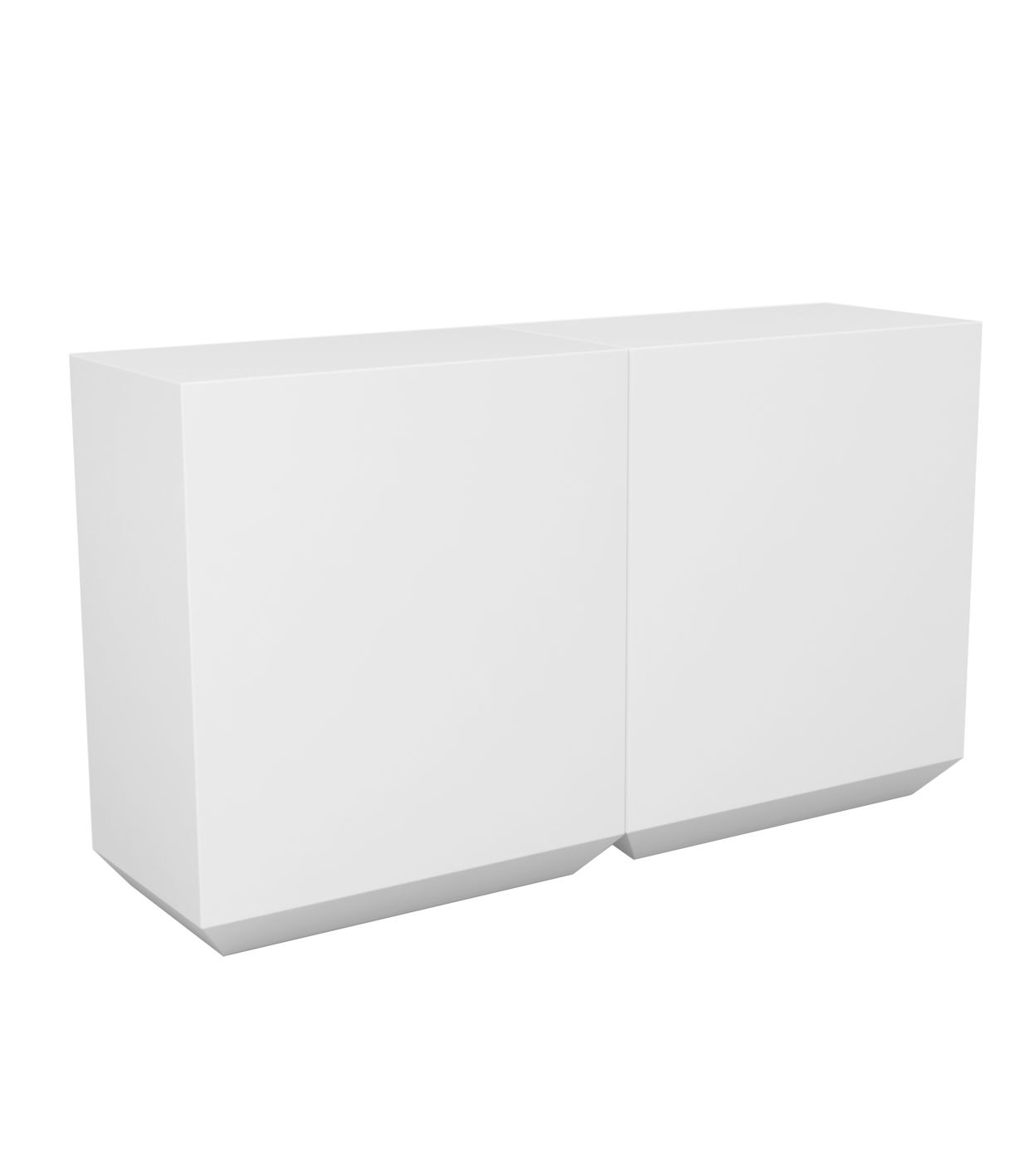 Bar Collection Vela Module Double Finition Mate Couleur Blanc Vondom