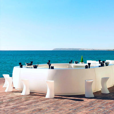 Bar Fiesta Comptoir avec Rangement Collection Bar Fiesta Vondom | Comptoirs Modulaires, LED & Équipements - 8