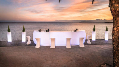Bar Fiesta Comptoir avec Rangement Collection Bar Fiesta Vondom | Comptoirs Modulaires, LED & Équipements - 9