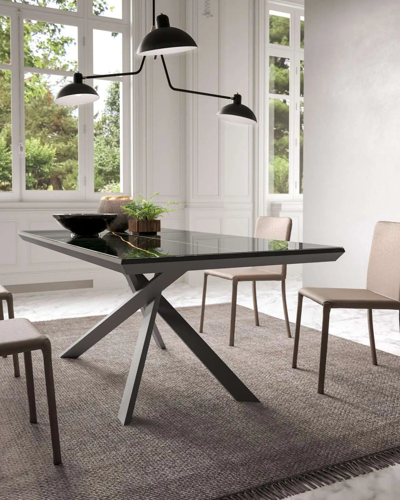 table à rallonge bois massif