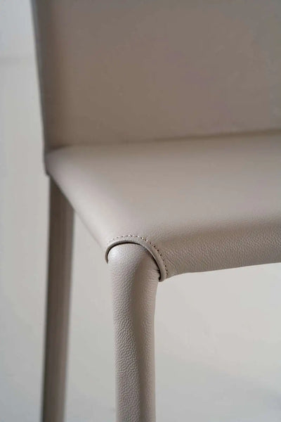 chaise salle à manger design cuir 