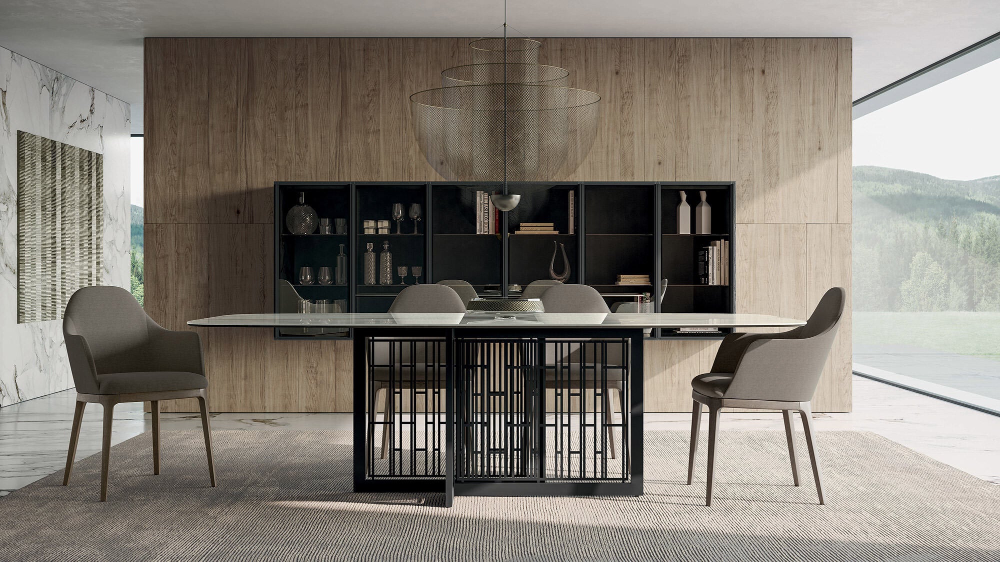 ceramic dining table