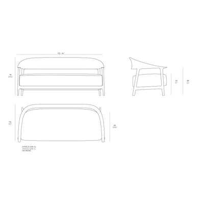 Canapé Collection Africa Vondom