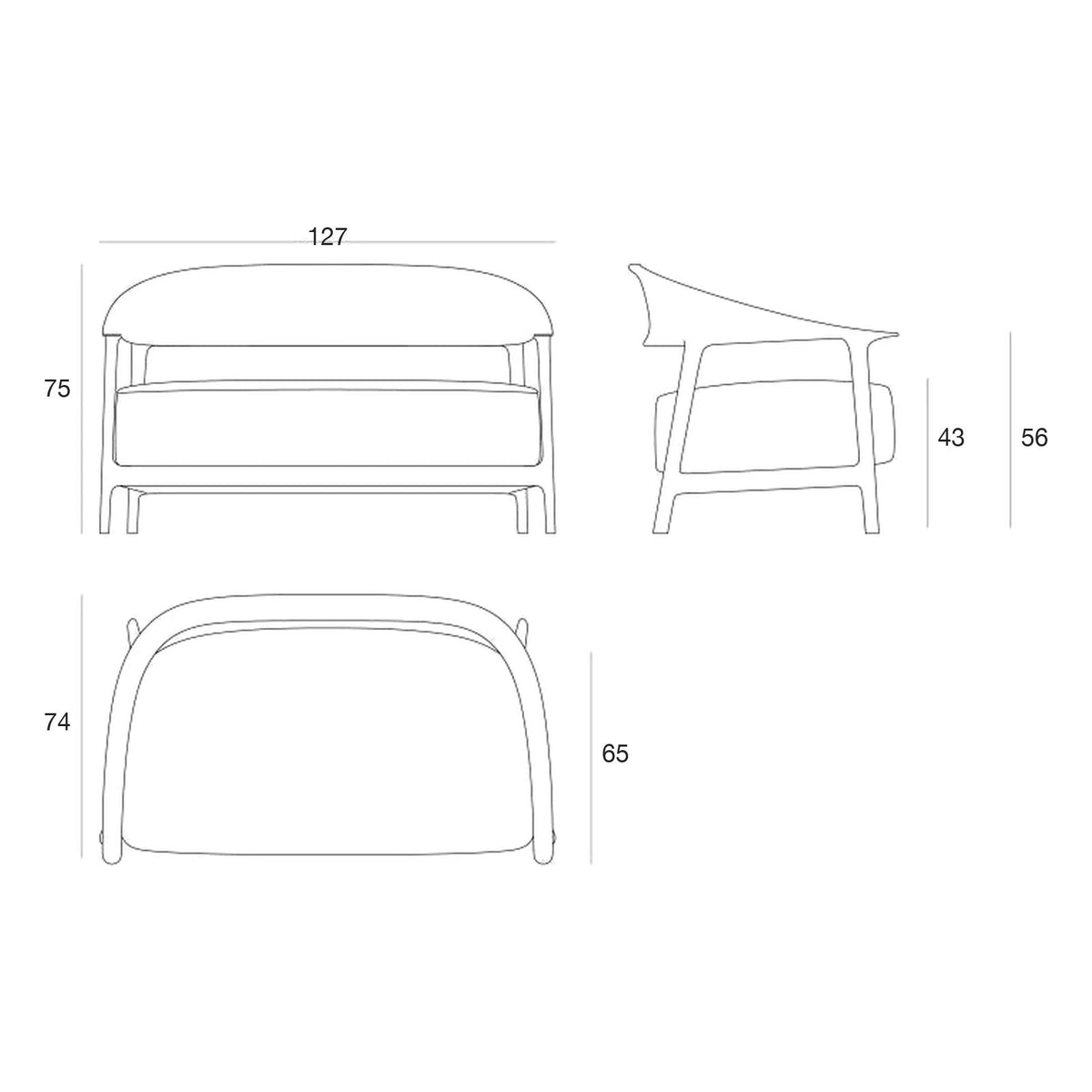 Canapé Collection Africa Vondom