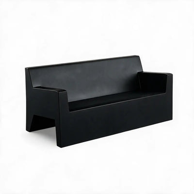 Canape Collection Jut Vondom Finition Mate Couleur Noir