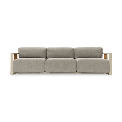 Canapé Collection Tulum 3 Places Couleur bois Bois de teck naturel Vondom - 4
