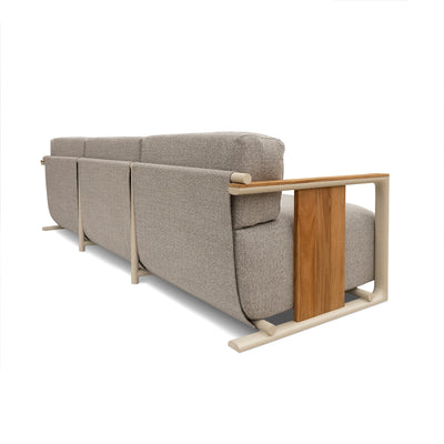 Canapé Collection Tulum 3 Places Couleur bois Bois de teck naturel Vondom