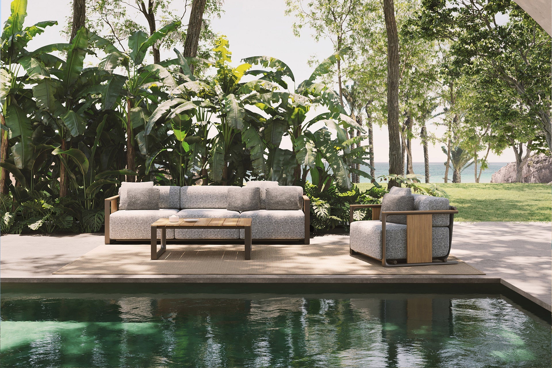 Canapé Collection Tulum 3 Places Vondom - 2
