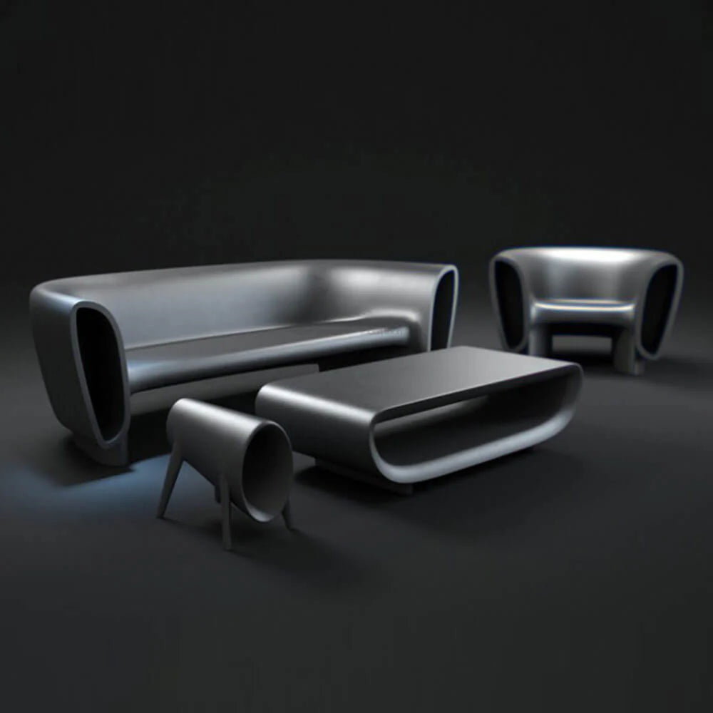 Canapé de Jardin en Plastique Moulé - Collection Bum Bum Vondom - 5
