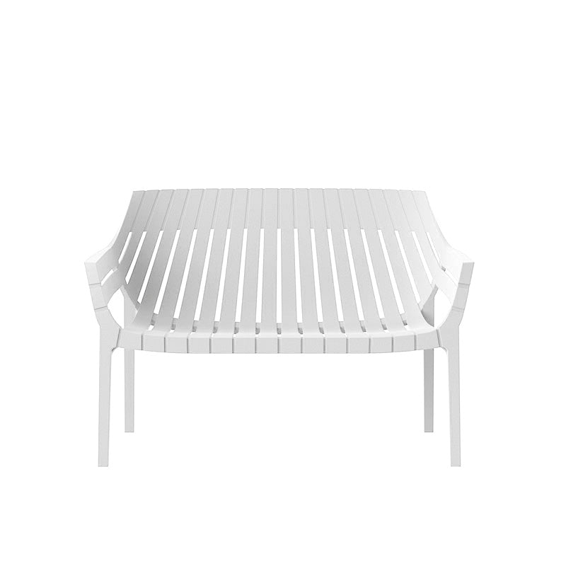 Canapé de Jardin en Polypropylène Couleur Blanc - Collection Spritz Vondom - 2