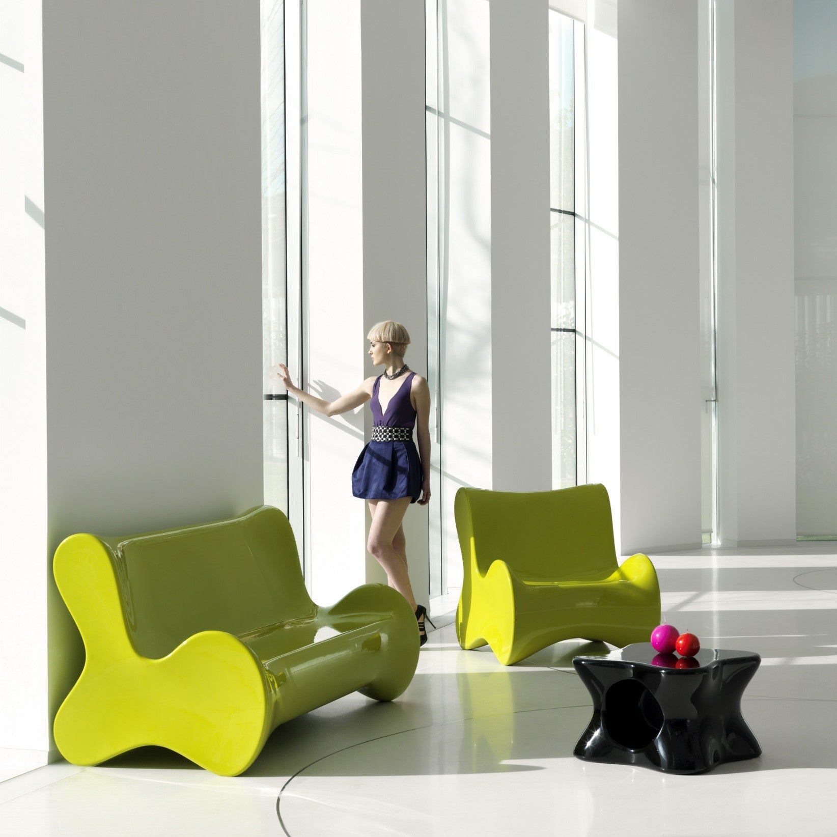 Canape Exterieur Plastique Design - Collection PAL Vondom - 3