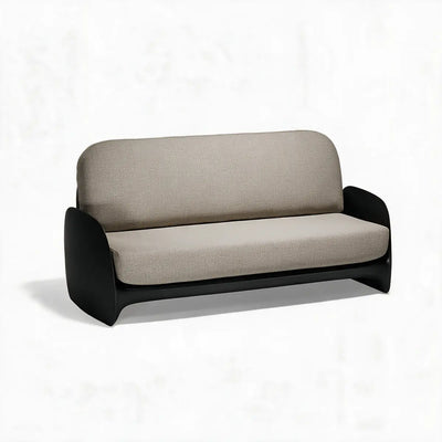 Canapé Lounge Terrasse Bar Finition structure Mate Couleur structure Noir - Collection Pezzettina Vondom