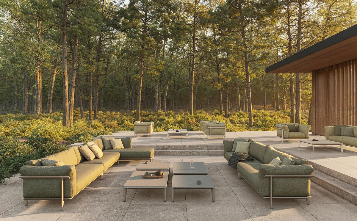 Canapé modulaire d'extérieur Pasadena Vondom, mise en situation