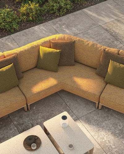 Canapé modulaire d'extérieur Pasadena Vondom, mise en situation