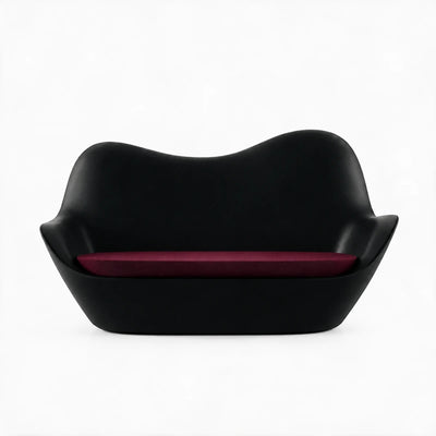 Canapé Terrasse Villa Finition structure Mate Couleur structure Noir - Collection Sabinas Vondom