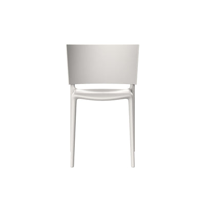 Chaise Collection Africa Vondom Accoudoirs Sans Couleur Blanc - 2