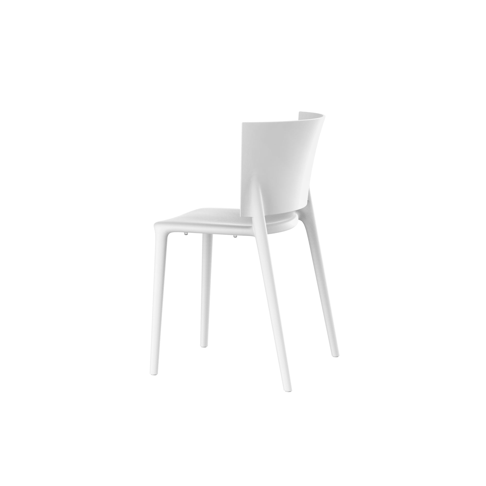 Chaise Collection Africa Vondom Accoudoirs Sans Couleur Blanc - 3