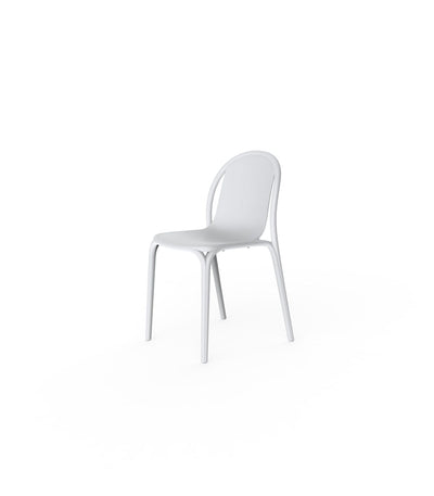 Chaise Collection Brooklyn Vondom Accoudoir Sans Couleur Blanc