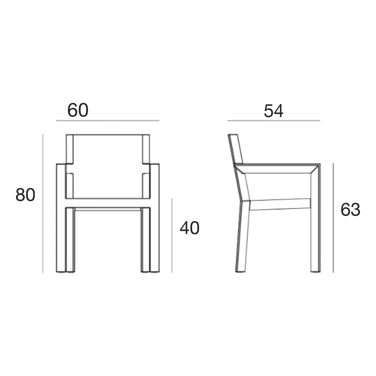 Chaise Collection Frame Vondom