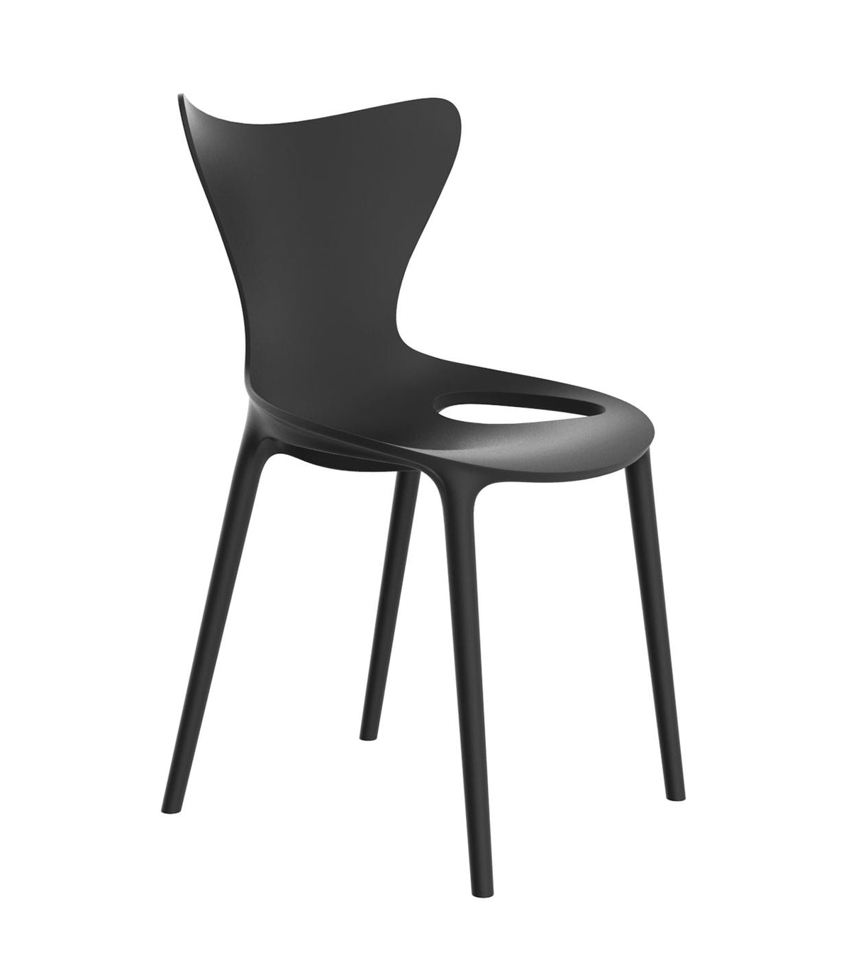 Chaise Collection LOVE Vondom Couleur Noir