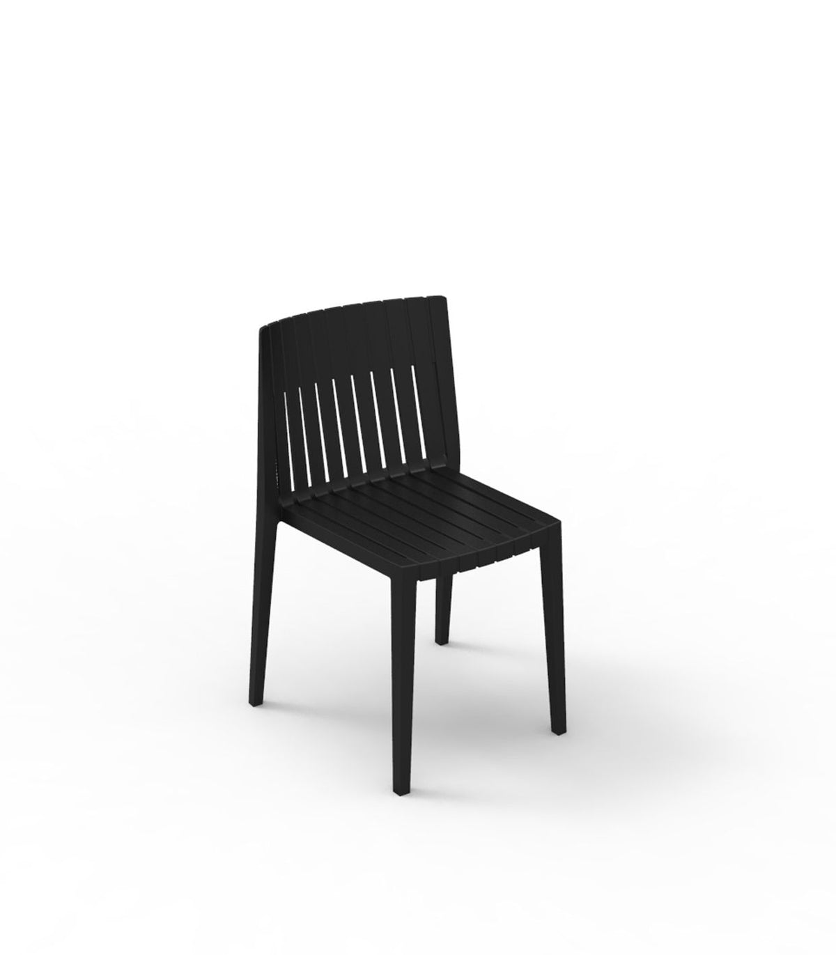 Chaise Collection Spritz Vondom Accoudoir Sans Couleur Noir