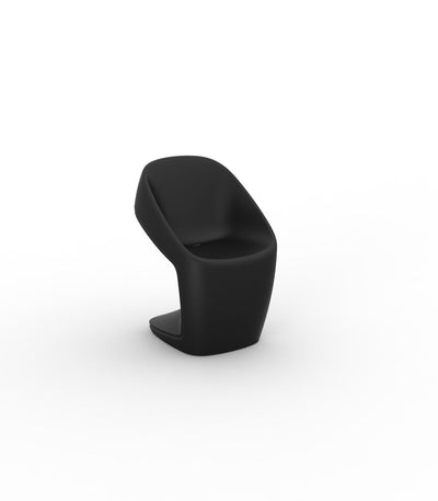 Chaise Collection UFO Vondom Finition Mate Couleur Noir