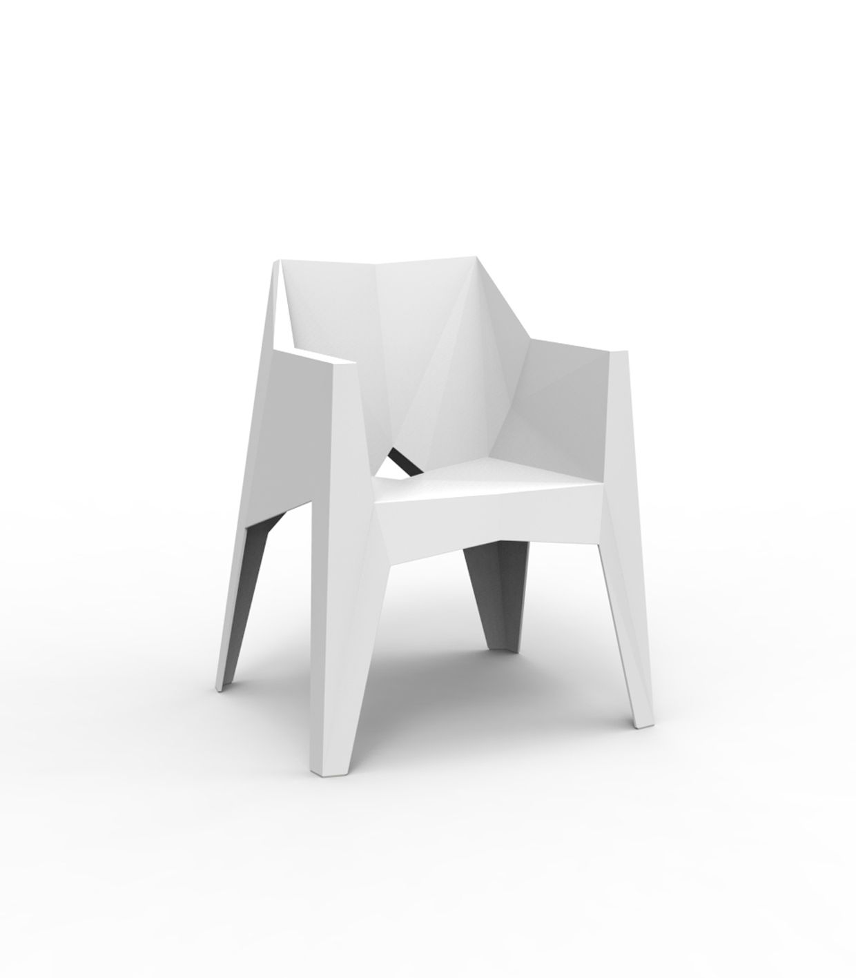 Chaise Collection Voxel avec Assise et Dossier en Polypropylène Vondom - 14
