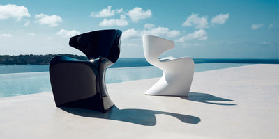 Chaise Collection Wing Lumineuse Source d’Alimentation Batterie Vondom - 4