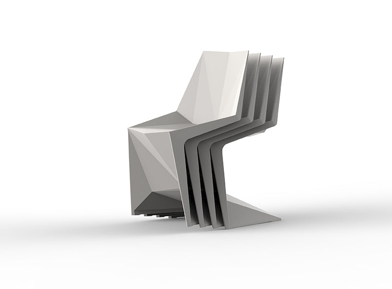 Chaise Couleur Design Collection Voxel Vondom - 2