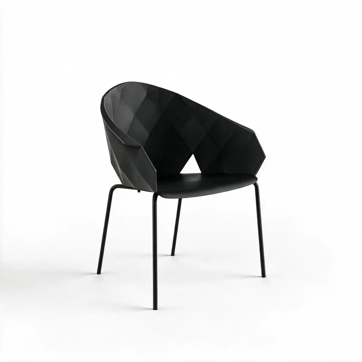 Chaise d Extérieur Collection Vases Vondom Couleur Noir