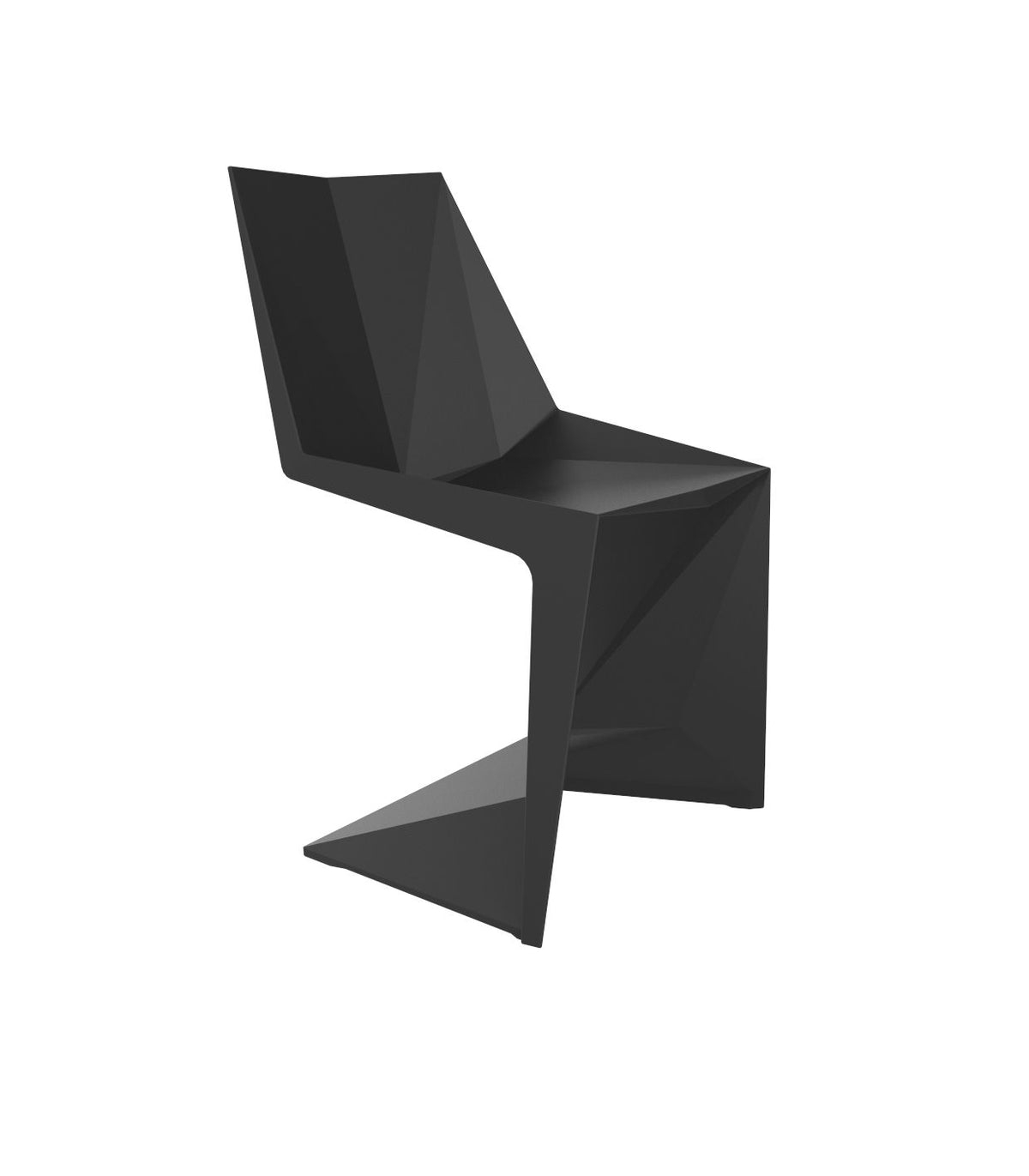 Chaise de Bureau Collection Voxel Design pour Enfant Couleur Noir Vondom