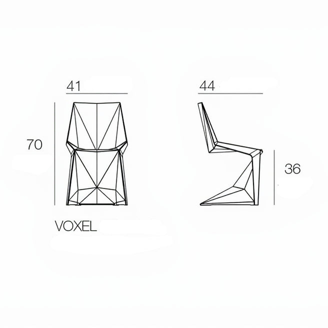 Chaise de Bureau Collection Voxel Design pour Enfant Vondom
