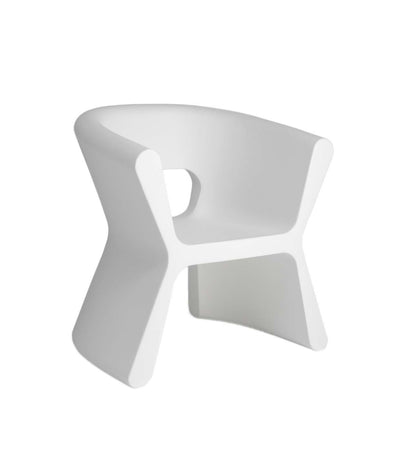Chaise de Jardin Collection PAL avec Accoudoir Finition Mate Couleur Blanc Vondom