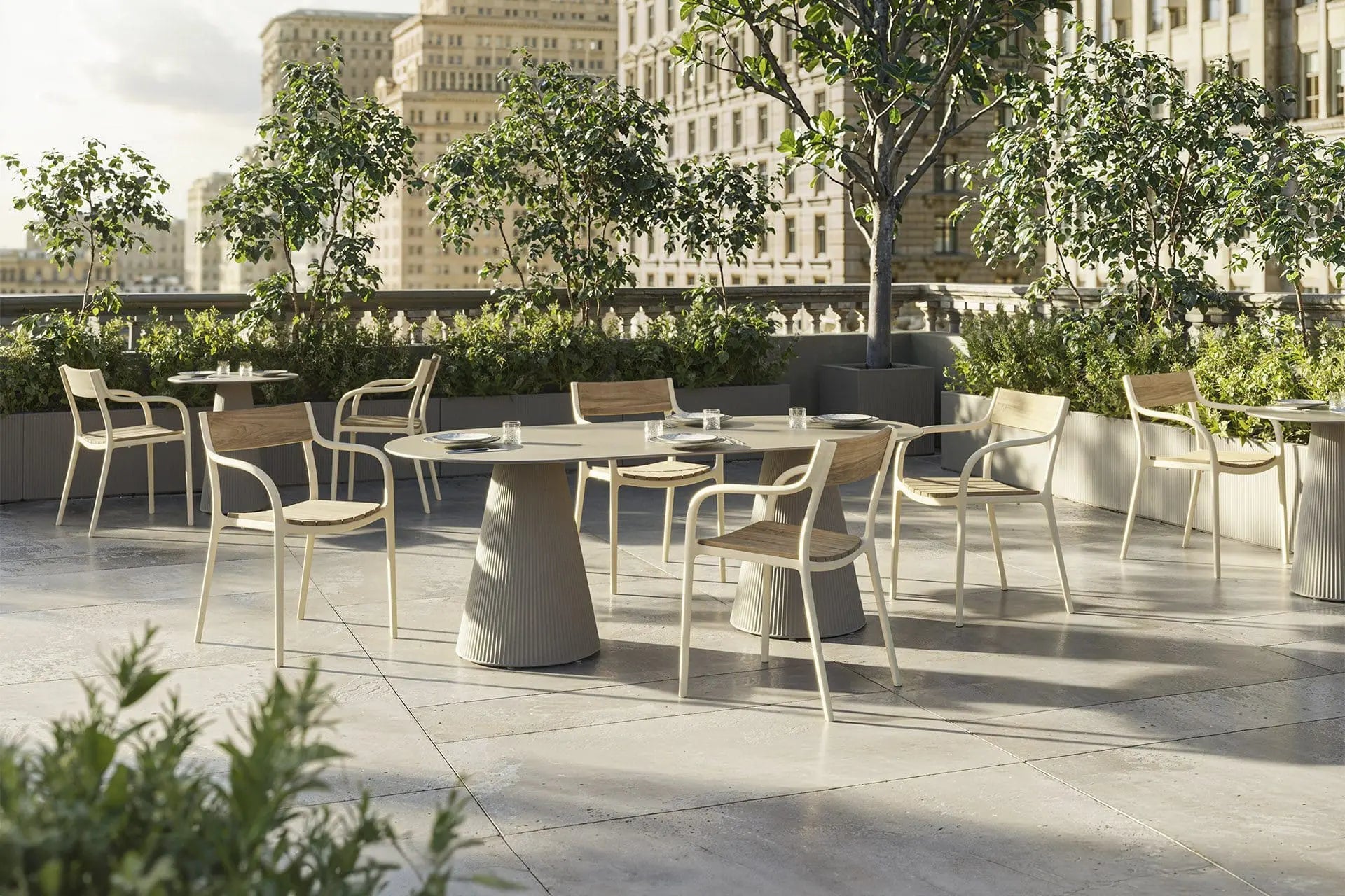 Chaise Jardin en Bois et Plastique - Collection Madison Vondom - 2