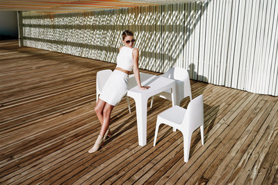 Chaise Vondom Collection Solid Accoudoir Sans - 2